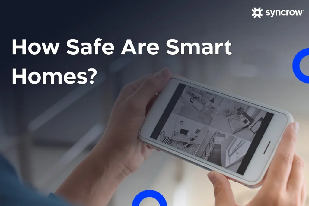 Smart home monitoring through phone.